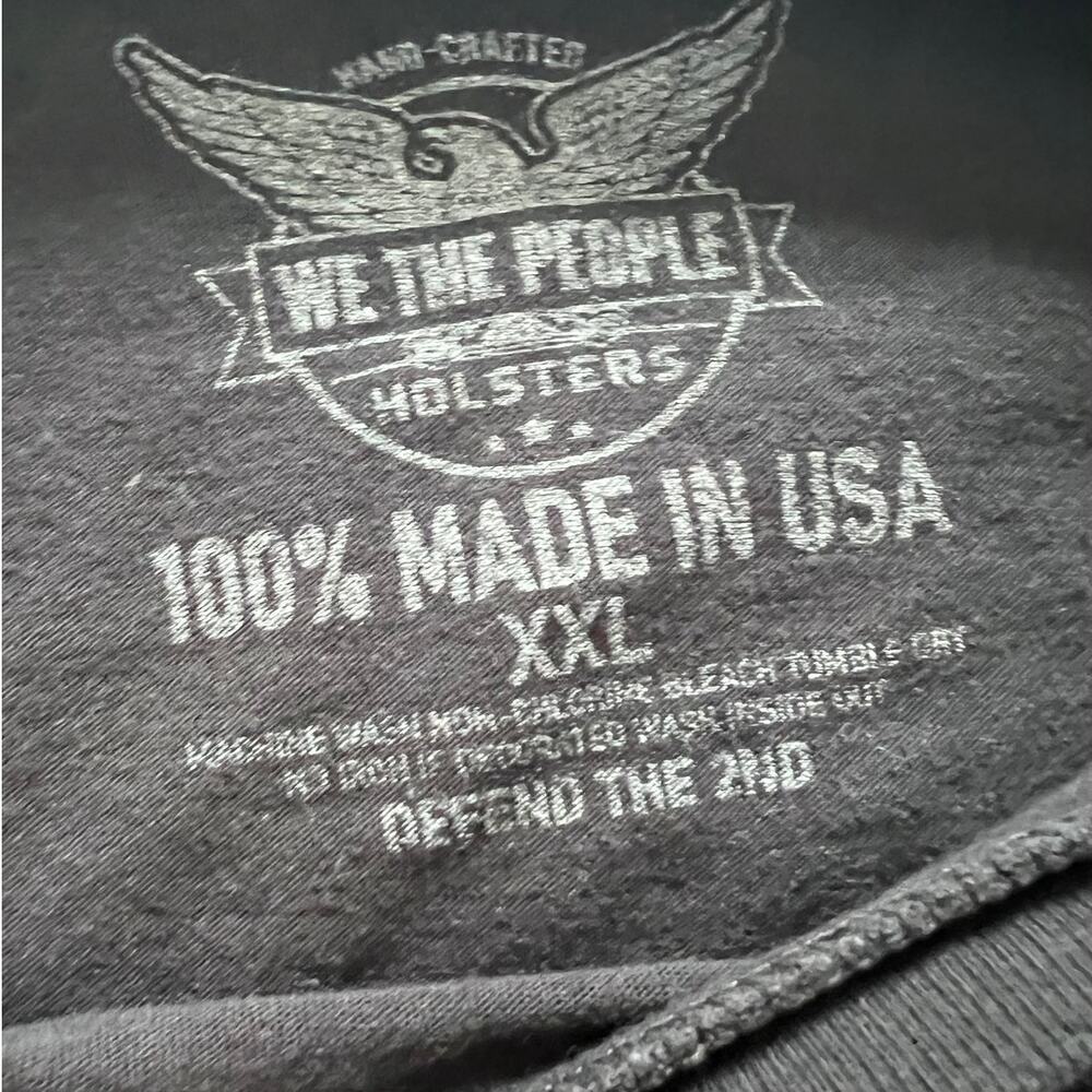 We The People Black T-shirt, Men's size XXL
